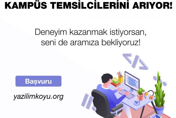 Yazılım Köyü Kampüs Temsilcilerini Arıyor!