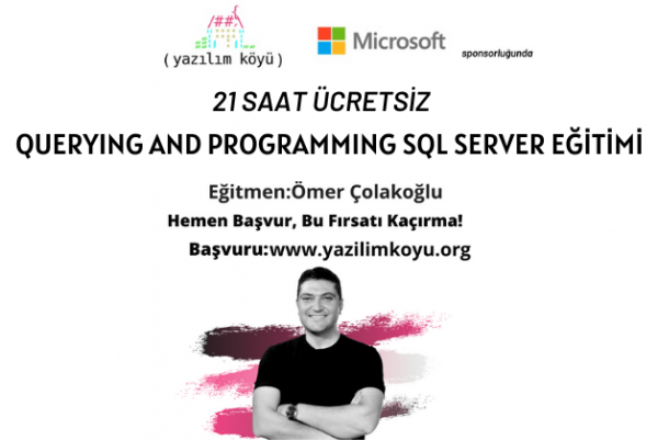 QUERYING AND PROGRAMMING SQL SERVER EĞİTİMİ