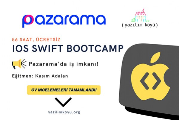 Pazarama iOS Bootcamp CV İnceleme Sonuçları Açıklandı!