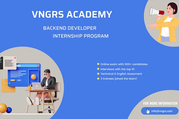 VNGRS Backend Developer Staj Programı